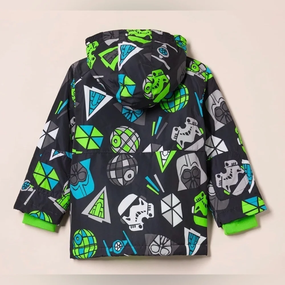 Disney | Marvel | Star Wars Boys and Toddlers' Warm Puffer Coat. Warm & cozy